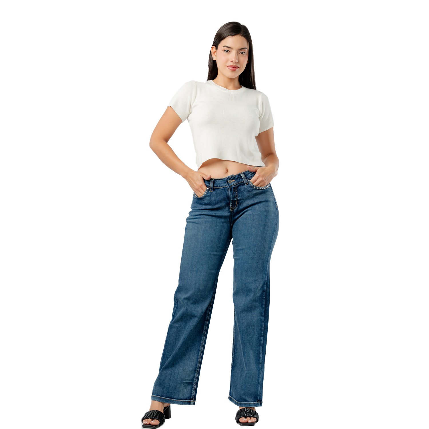 JEAN MIDE RISE JAROLA LAUREN - 1