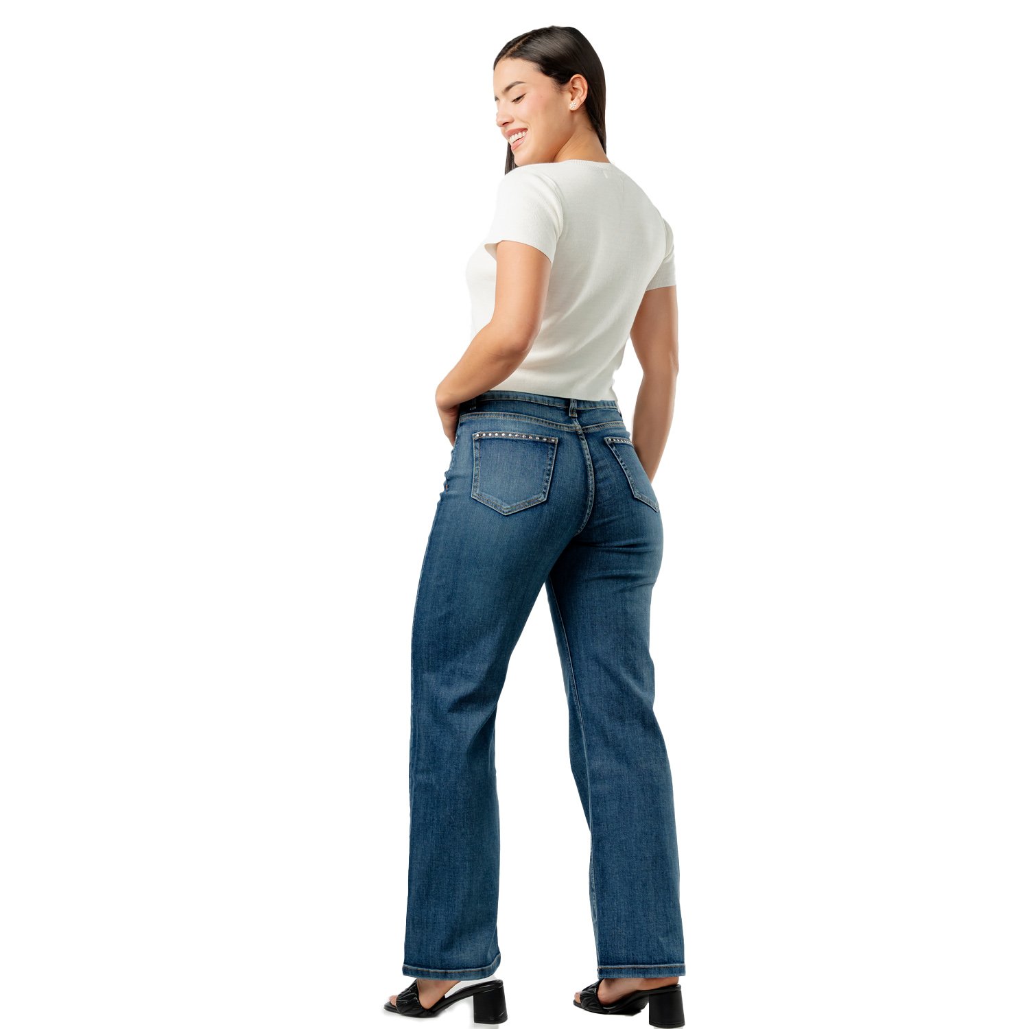 JEAN MIDE RISE JAROLA LAUREN - 2