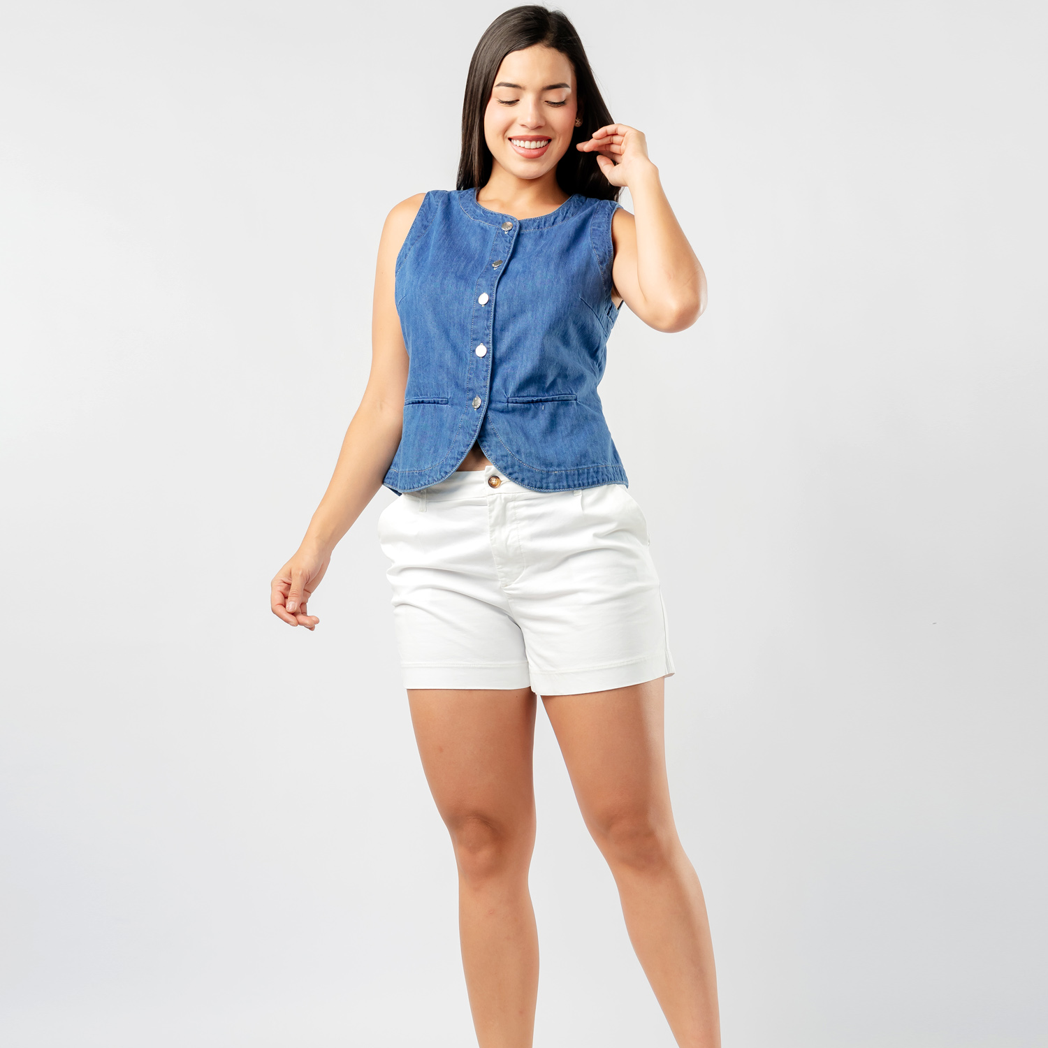 CHALECO DENIM JAROLA KATA - 4