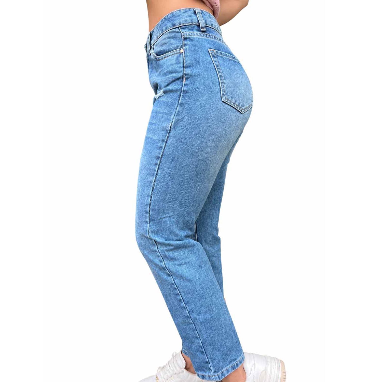 PANTALON DENIM STRAIGHT JAROLA ARIA - 5