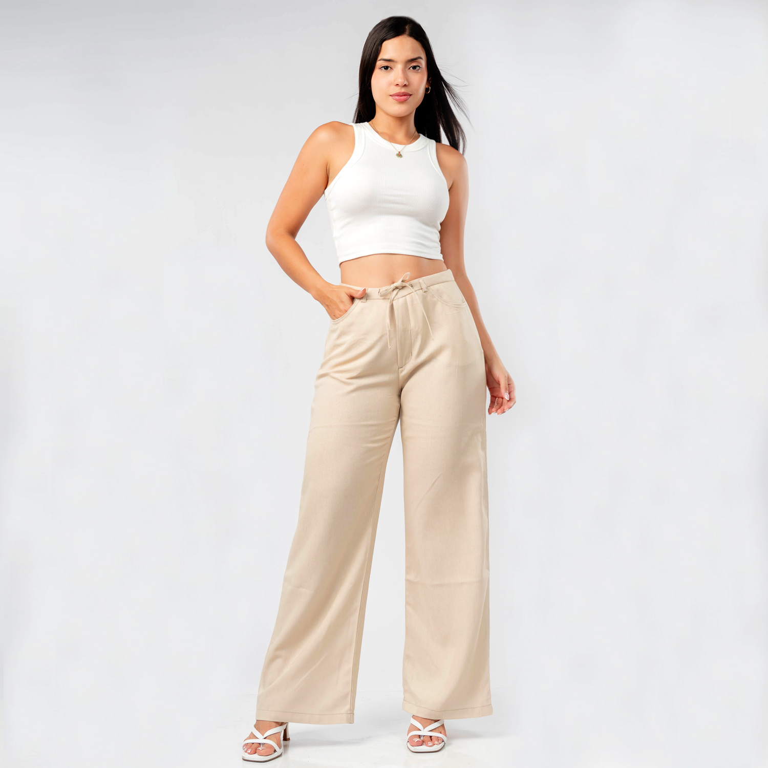 PANTALÓN LINO JAROLA LAURENT - 1