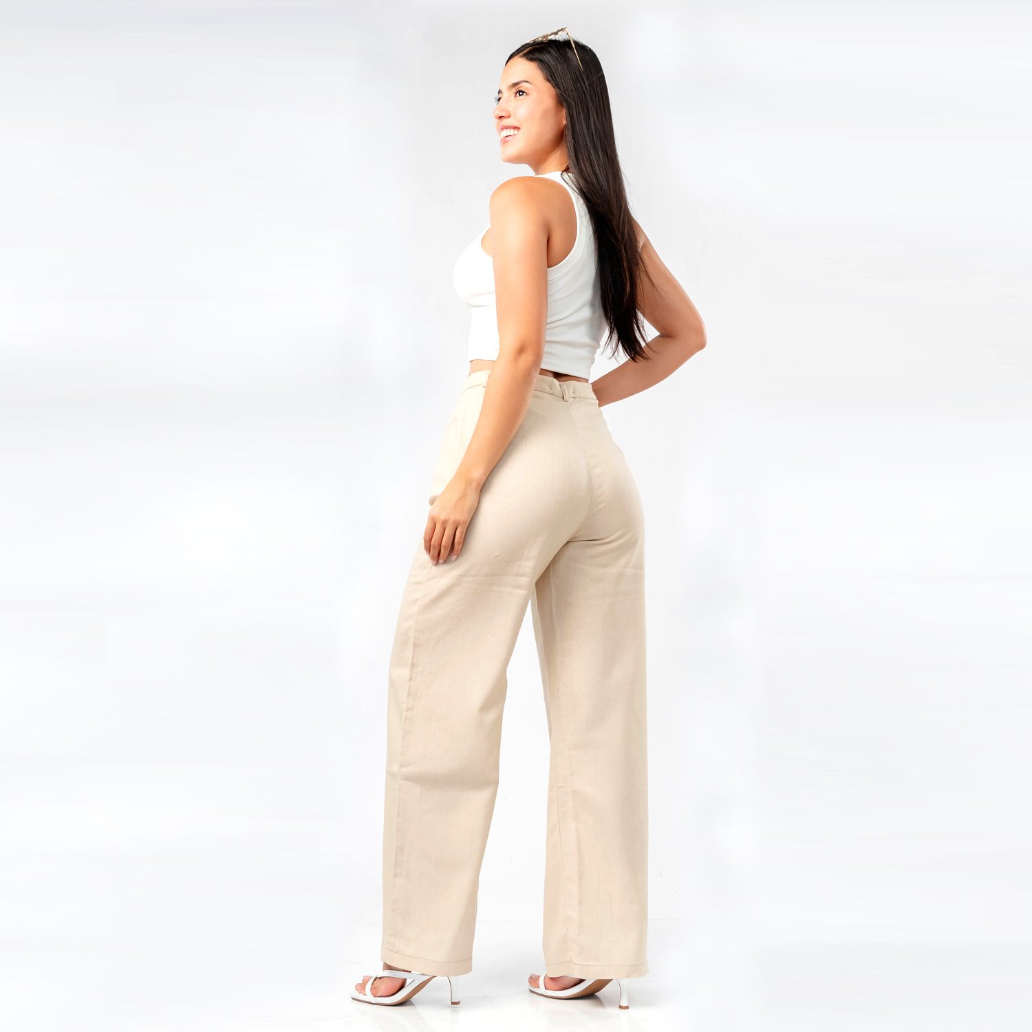 PANTALÓN LINO JAROLA LAURENT - 3