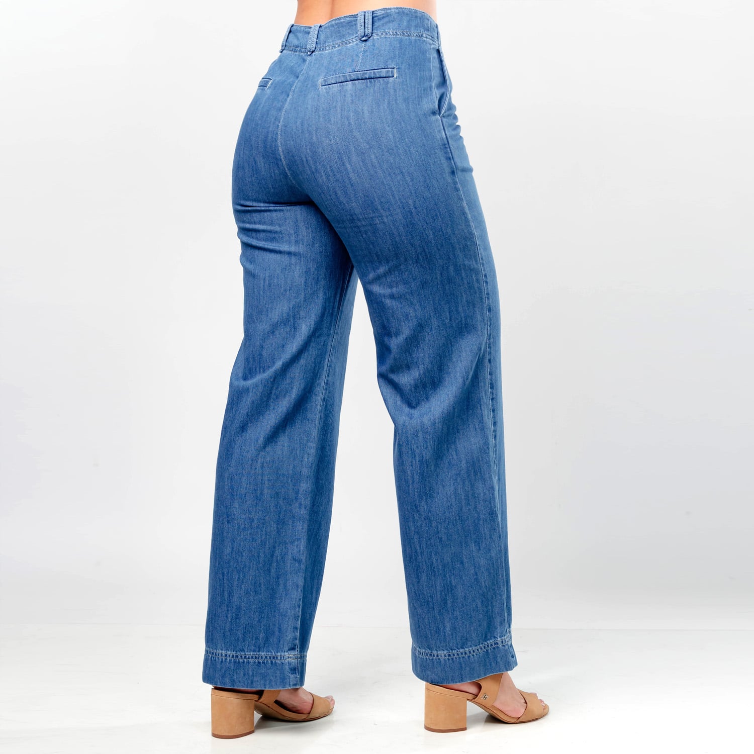 PANTALÓN DENIM WIDE LEG JAROLA KATA - 5