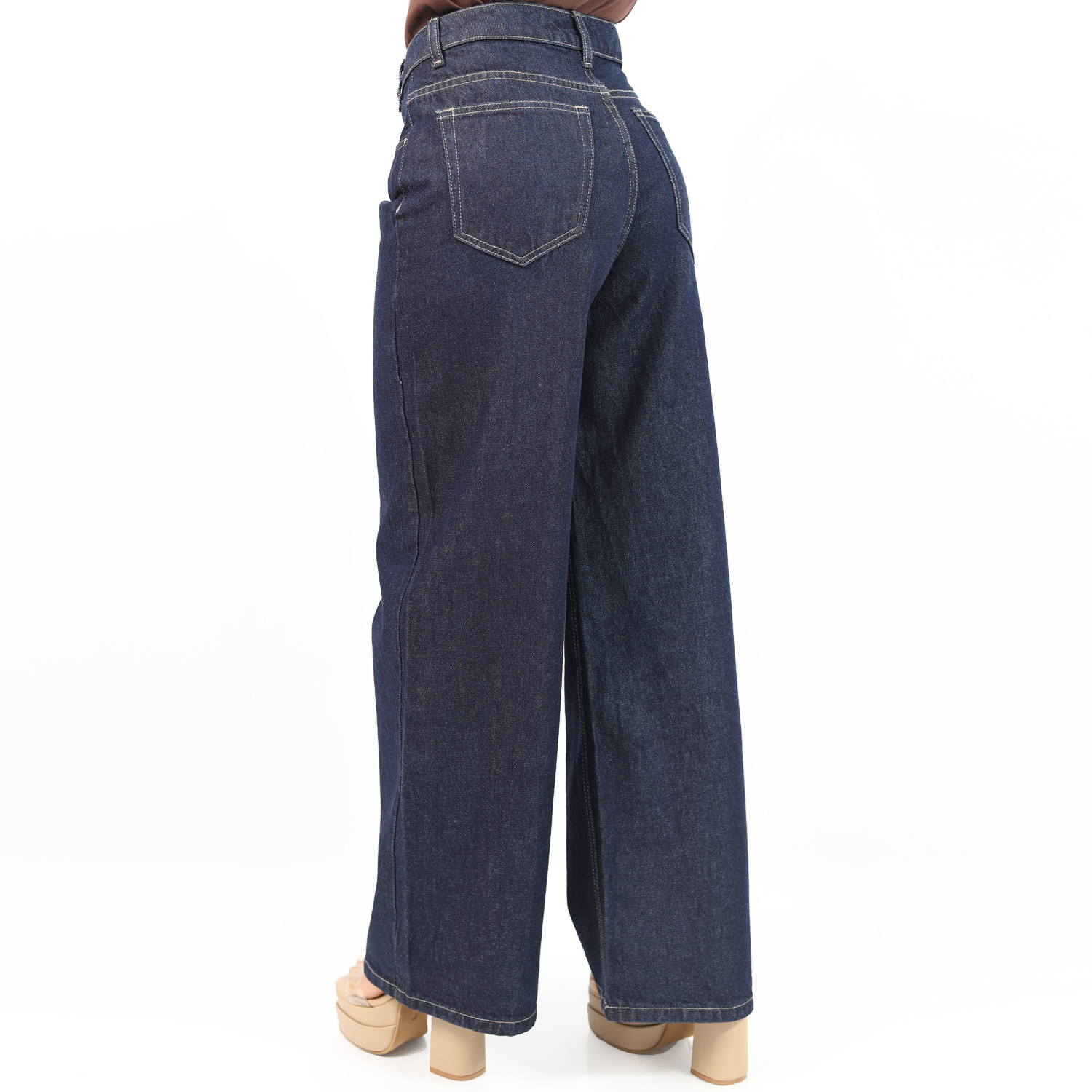 PANTALÓN DENIM PRETINA CRUZADA JAROLA EMMA - 4