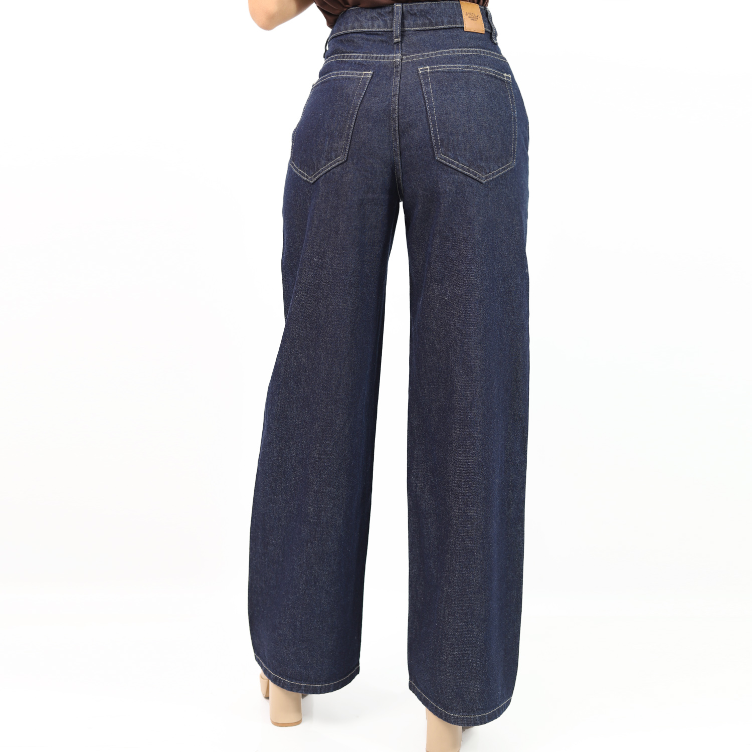 PANTALÓN DENIM PRETINA CRUZADA JAROLA EMMA - 5