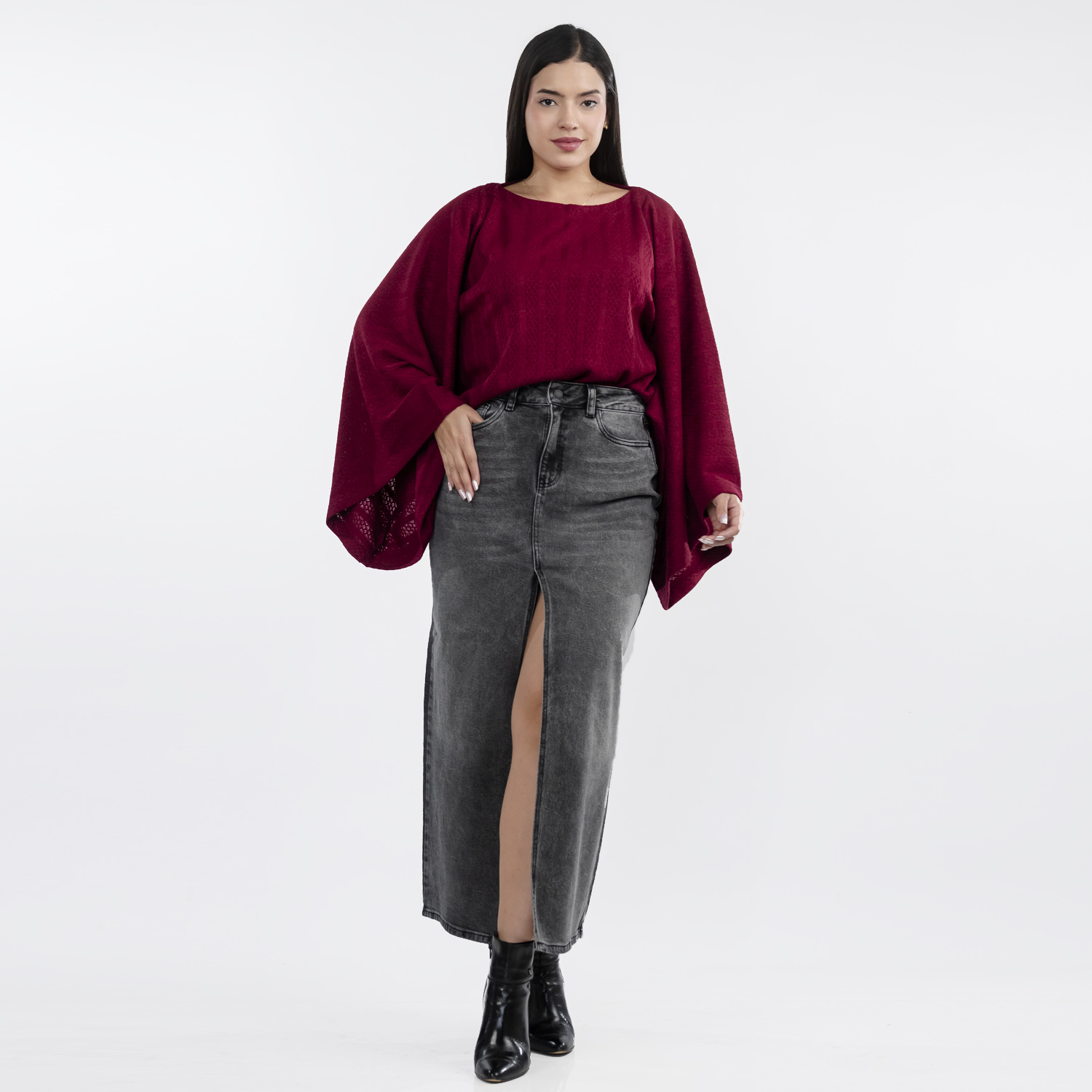 FALDA DENIM JAROLA ANTONELLA - 1