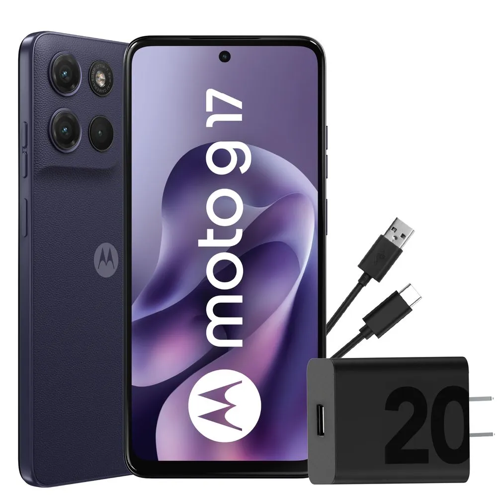 CELULAR MOTO G17 4GB RAM + 128GB ROSA - 1