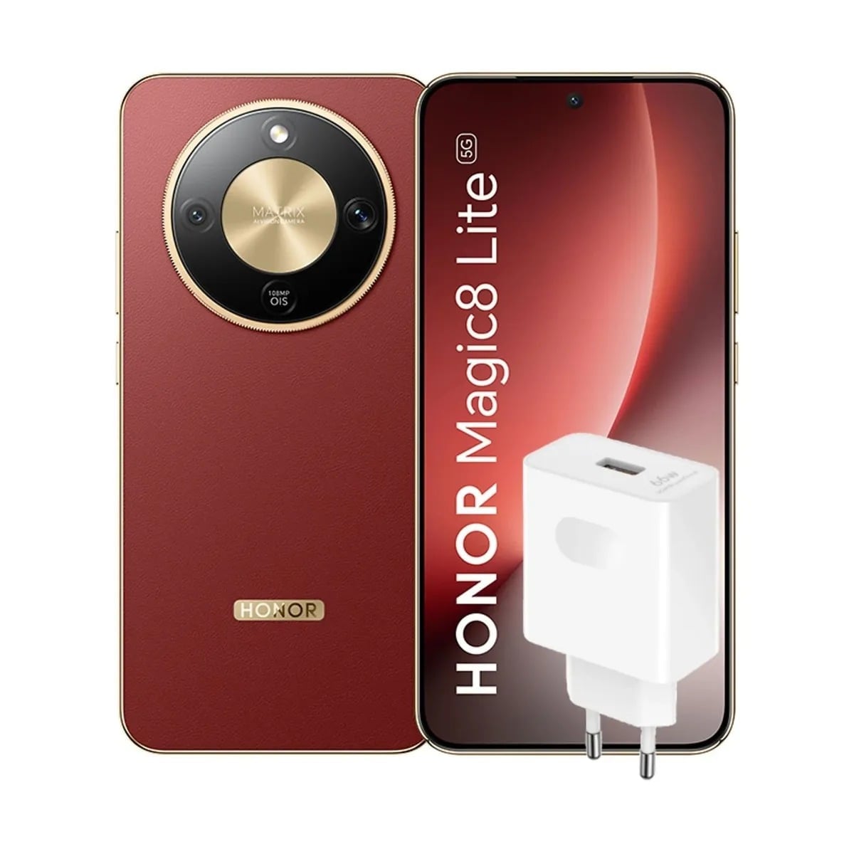 CELULAR HONOR MAGIC8 LITE 8GB+256GB ROJO - 1