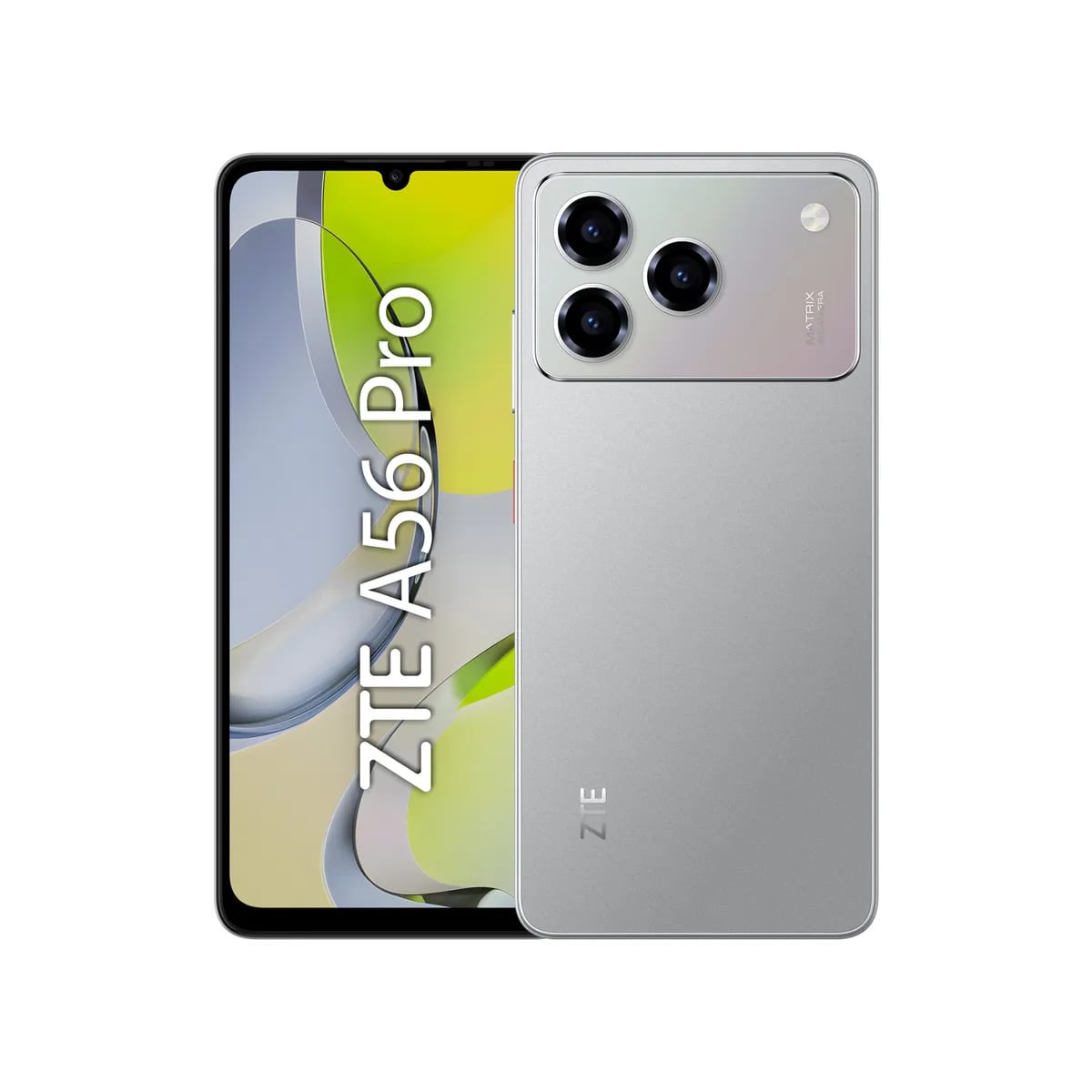 CELULAR ZTE BLADE A56 PRO 4GB + 128GB - PLATEADO - 2