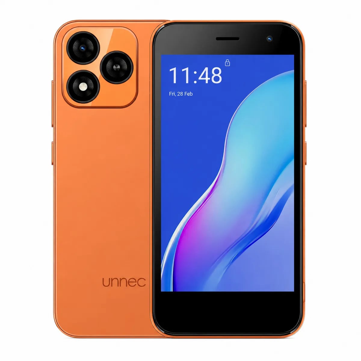 CELULAR BASICO UNNECTO BOLT 1 2GB+32GB NARANJA - 1