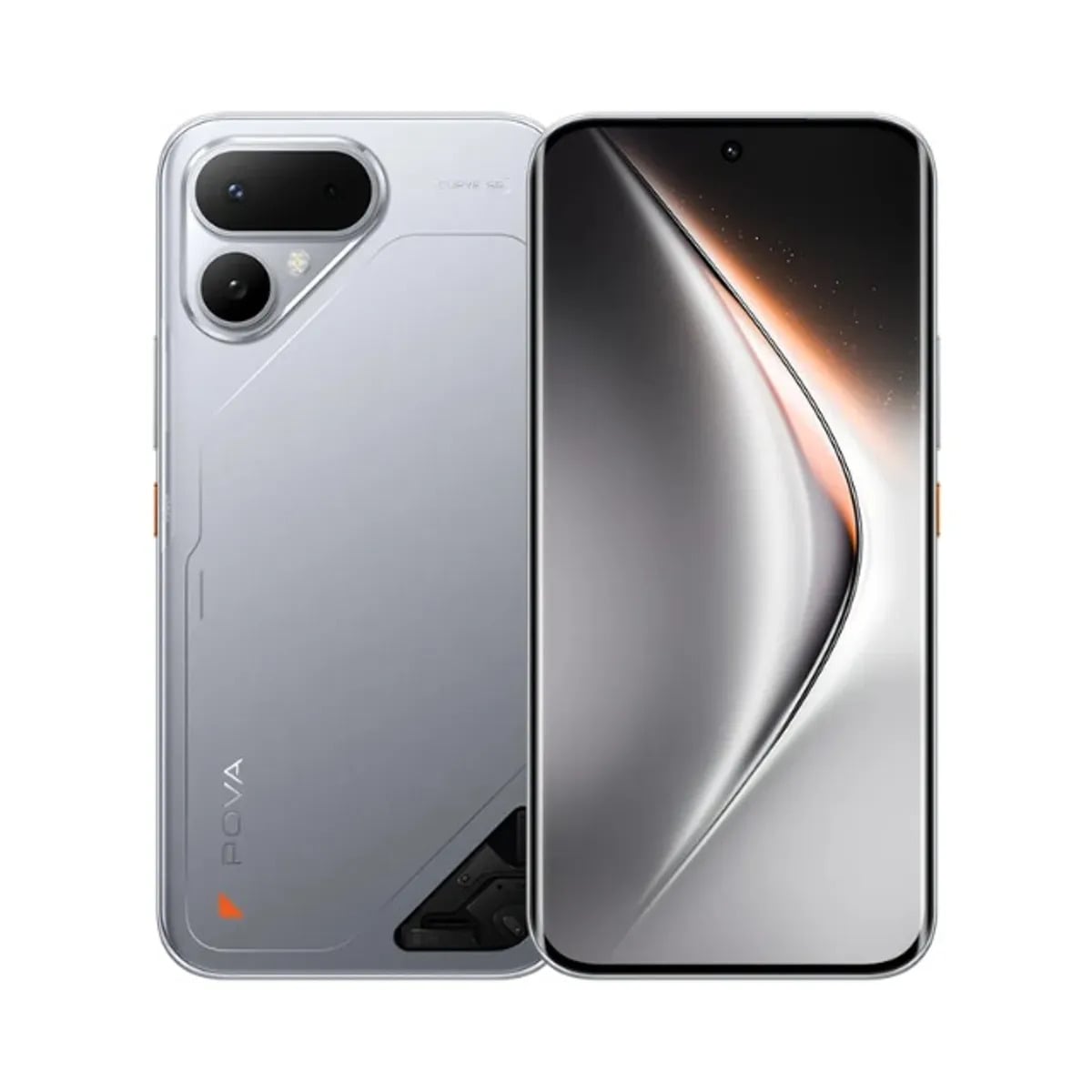 CELULAR TECNO POVA CURVE 2 5G 8GB+256GB - PLATEADO - 1