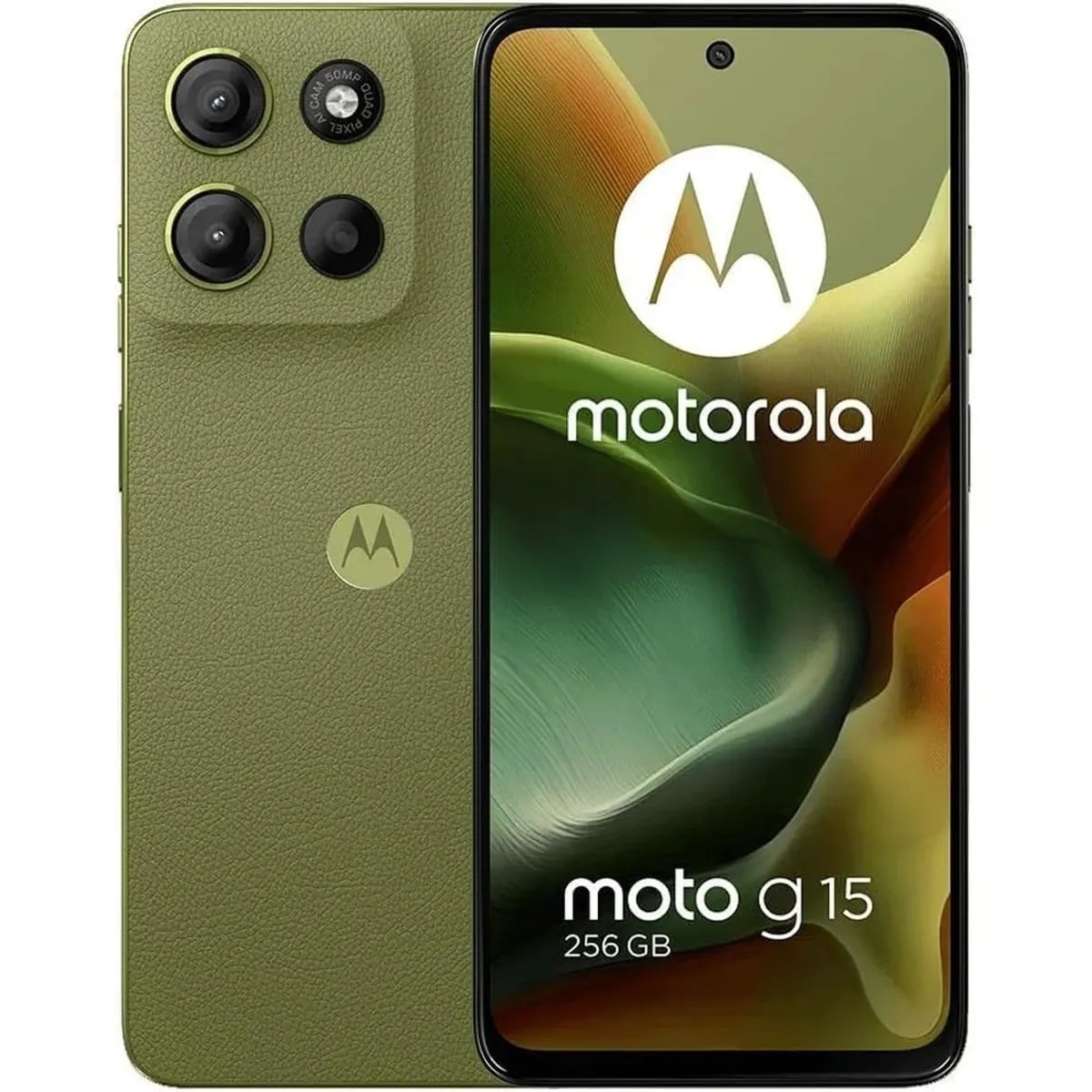 CELULAR MOTO G15 4GB 256GB VERDE - 1