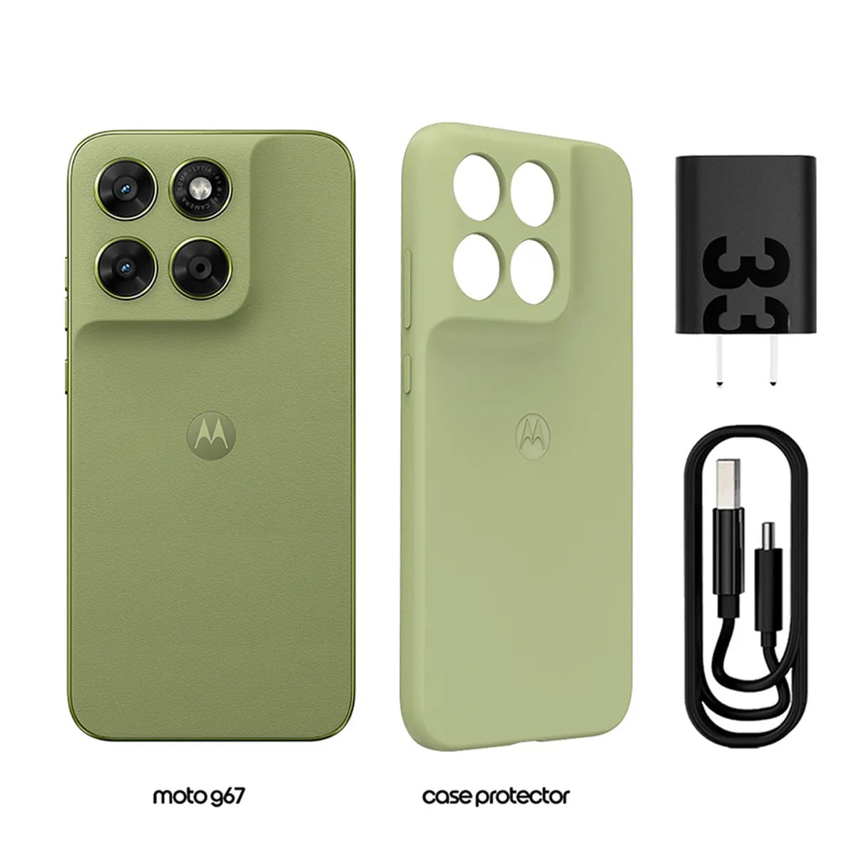CELULAR MOTO G15 4GB 256GB VERDE - 4
