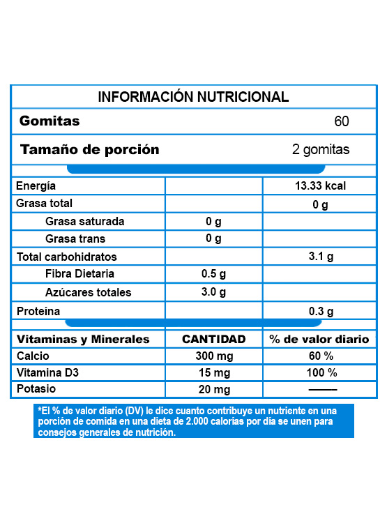 CARTÍLAGO DE TIBURÓN MD VIDA Y SALUD GOMITAS FRASCO X 60 UNIDADES SABOR PERA - 4