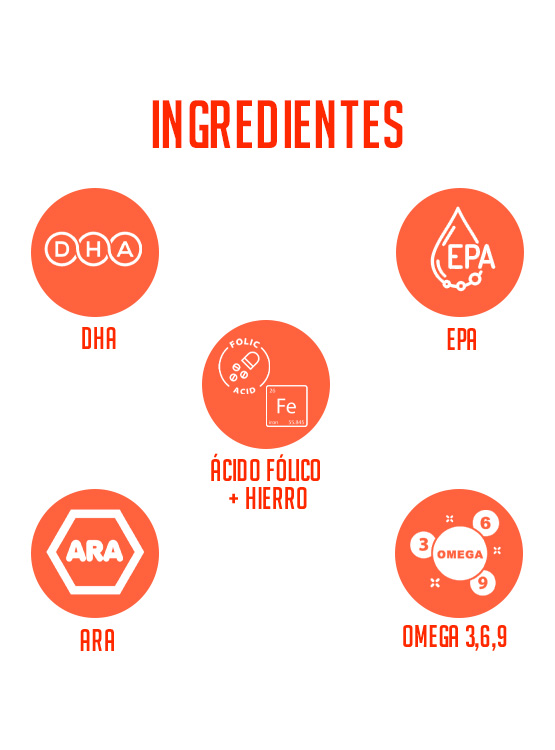 OMEGA 3, 6, 9 MD VIDA Y SALUD GOMITAS FRASCO X 60 UNIDADES SABOR NARANJA - 3
