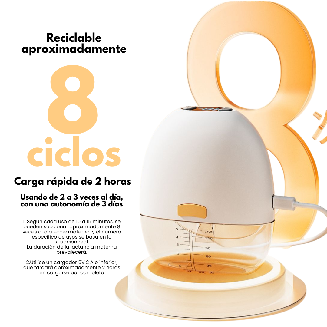 EXTRACTOR DE LECHE ELÉCTRICO MANOS LIBRES -S19 - 4