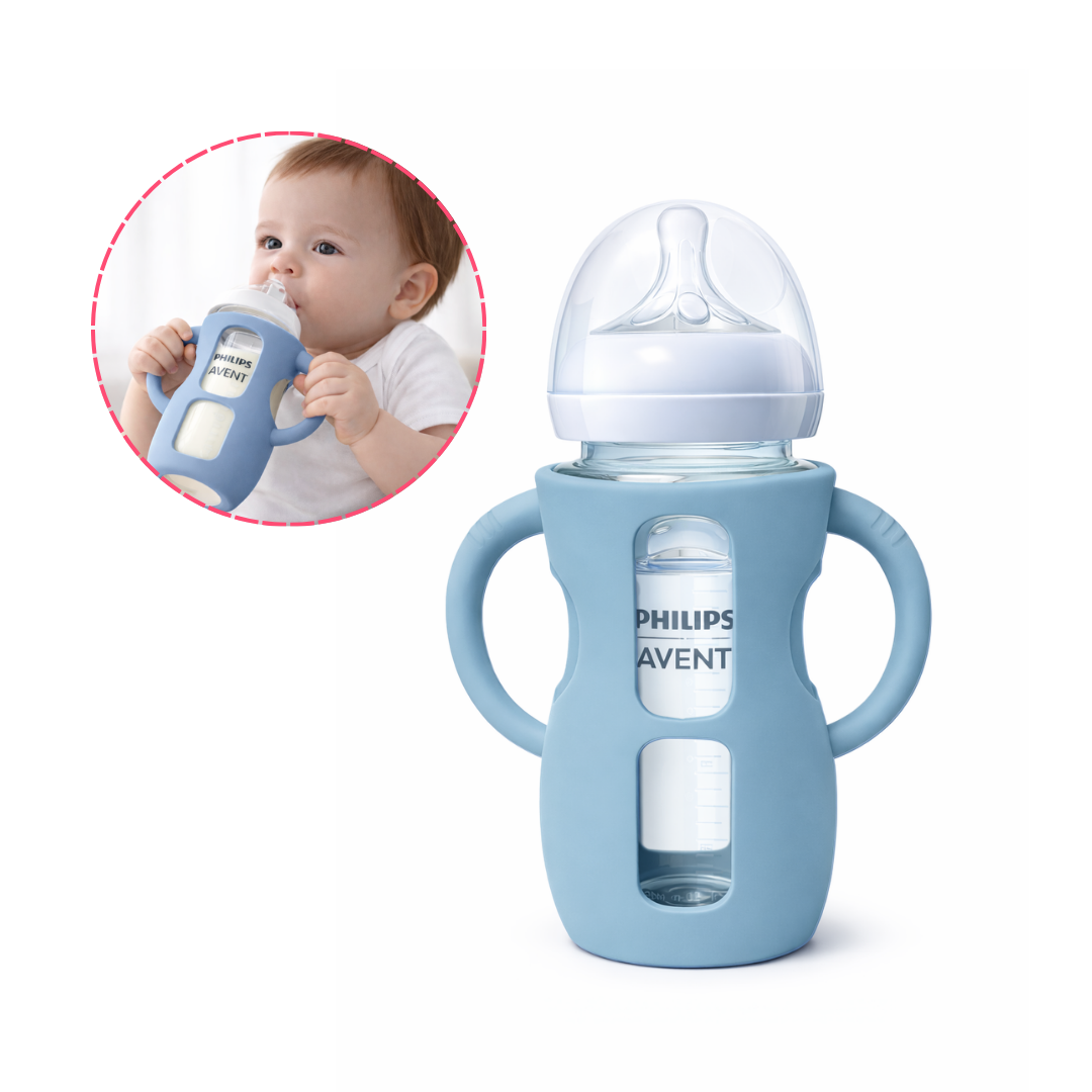 BIBERON DE VIDRIO 8OZ NATURAL RESPONSE - 1