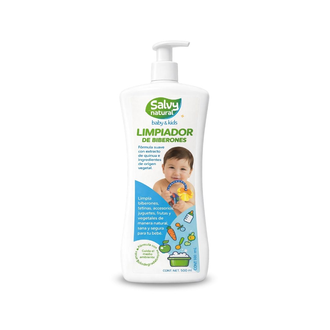 SALVY NATURAL LIMPIADOR DE BIBERONES 500 ML - 1