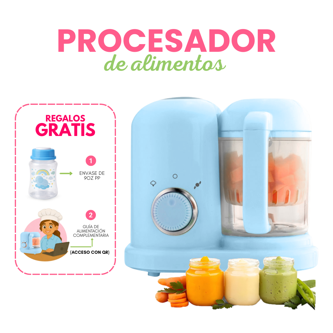 PROCESADOR DE ALIMENTOS PARA BEBÉ 3 EN 1 - 1