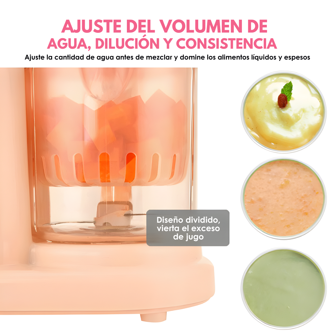 PROCESADOR DE ALIMENTOS PARA BEBÉ 3 EN 1 - 3