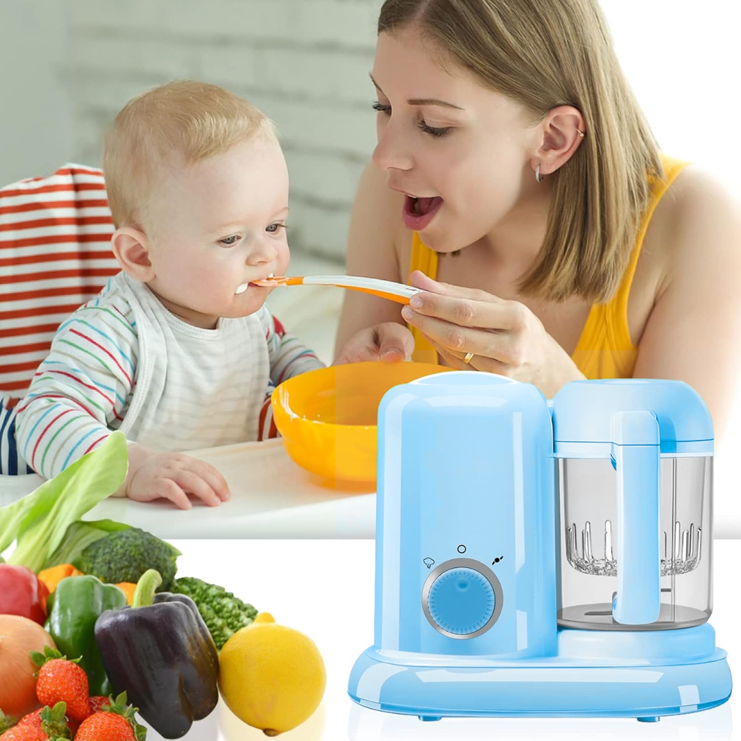 PROCESADOR DE ALIMENTOS PARA BEBÉ 3 EN 1 - 4