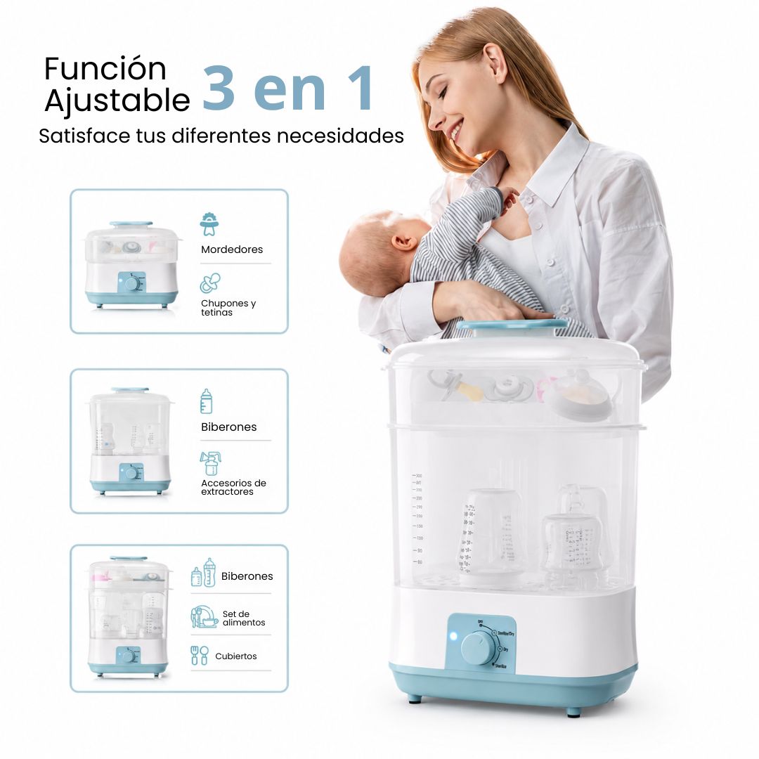 ESTERILIZADOR Y SECADOR DE BIBERONES - 5