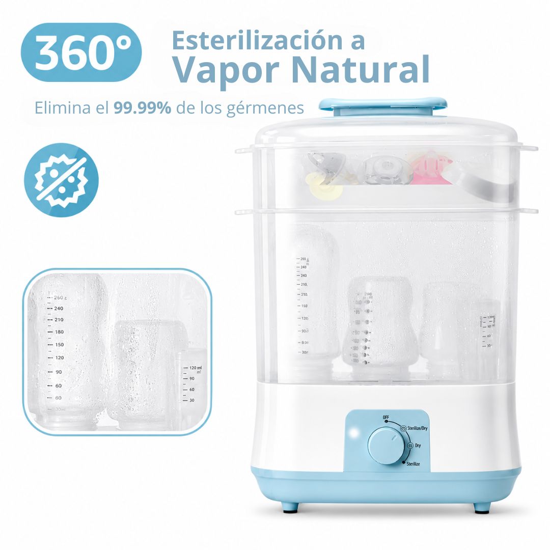 ESTERILIZADOR Y SECADOR DE BIBERONES - 6