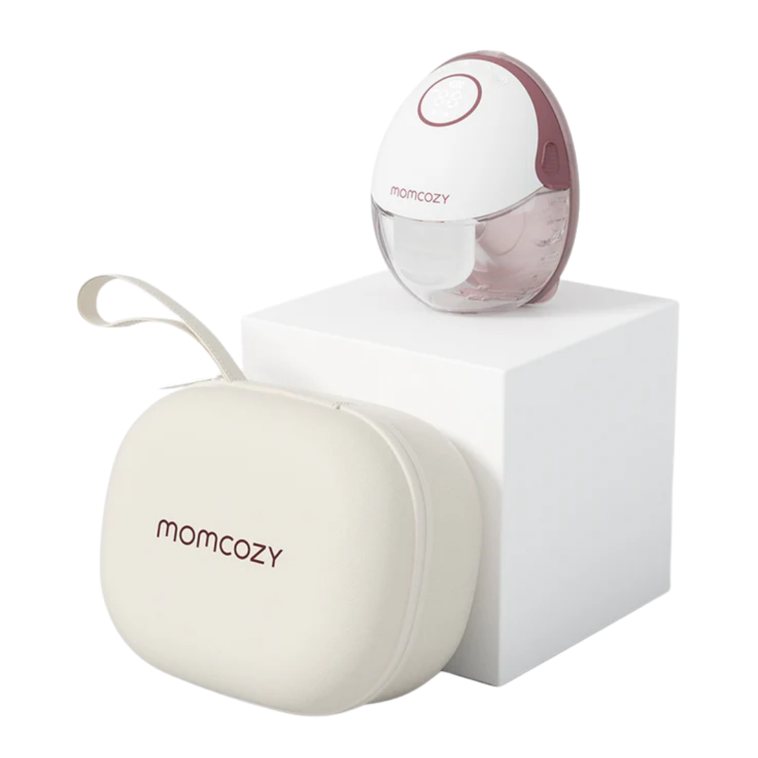 EXTRACTOR DE LECHE ELÉCTRICO MANOS LIBRES MOMCOZY M6 - 1
