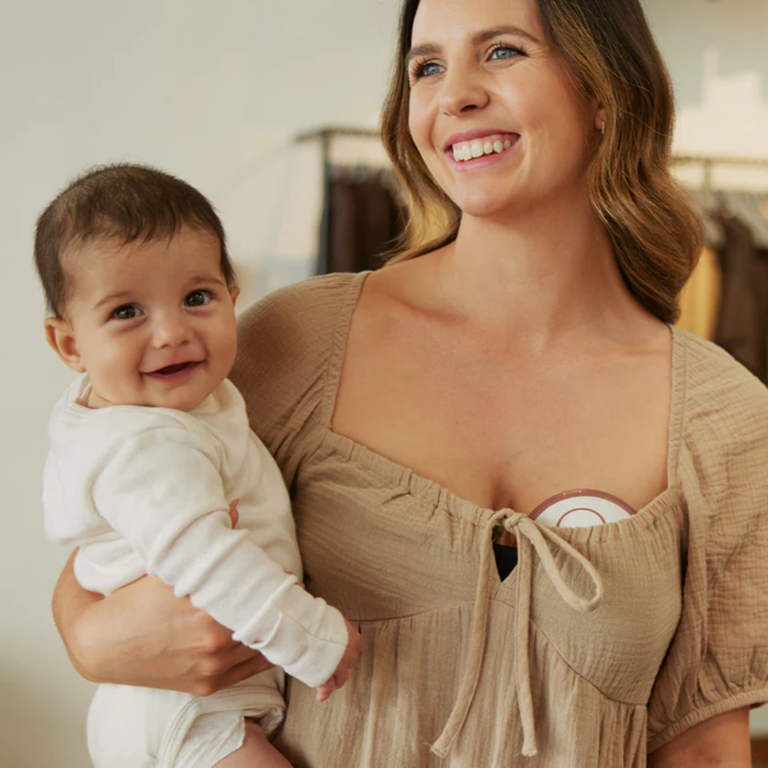 EXTRACTOR DE LECHE ELÉCTRICO MANOS LIBRES MOMCOZY M6 - 3