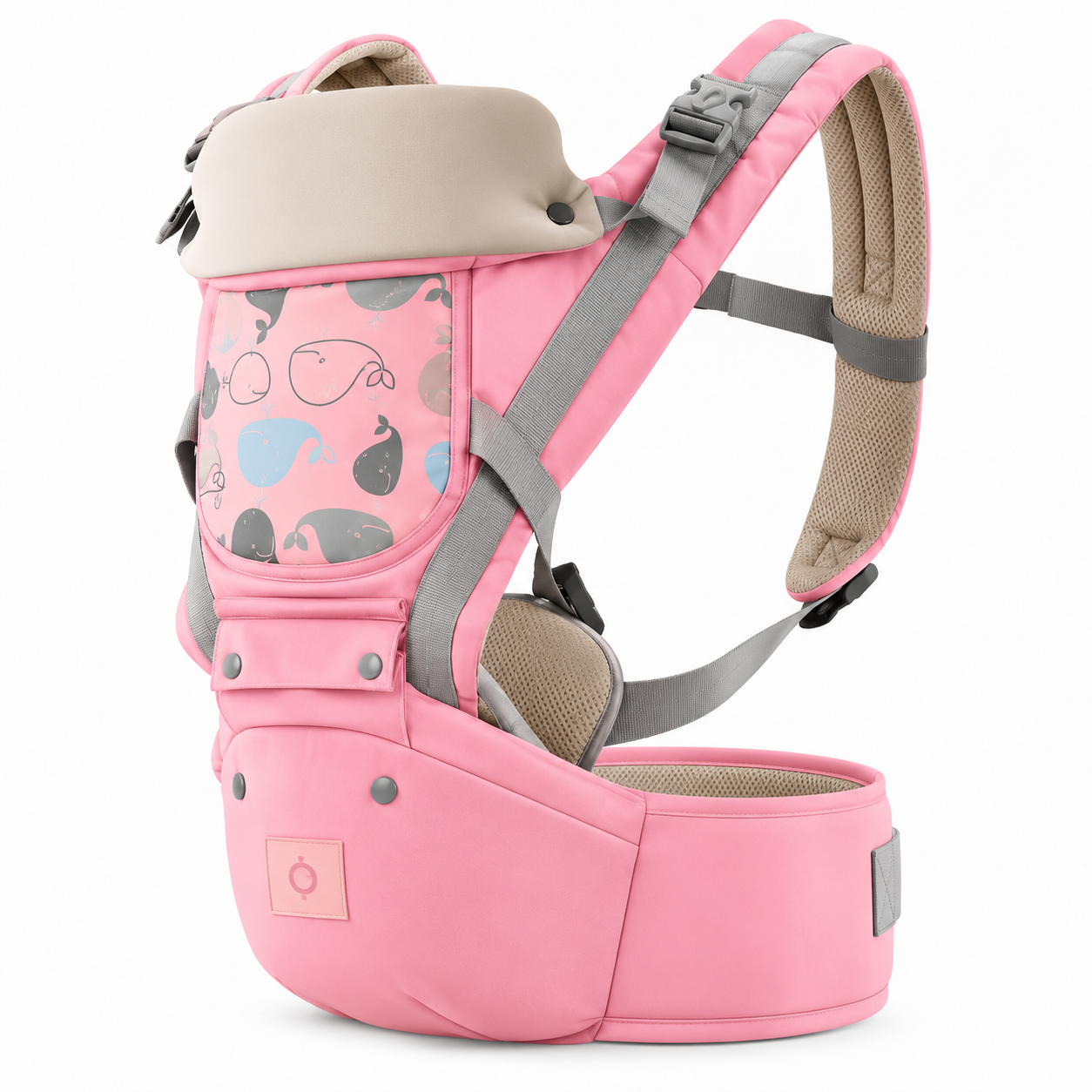 CANGURO PORTABEBÉ ERGONÓMICO 3 EN 1 MULTIFUNCIONAL CON ASIENTO - 1