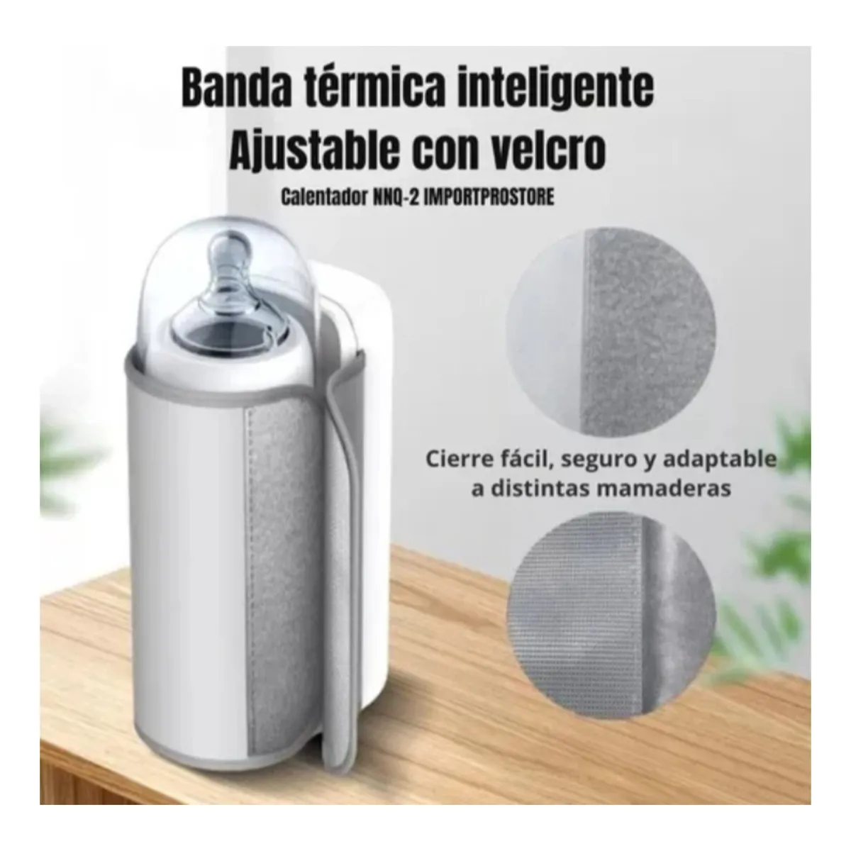 CALENTADOR DE BIBERONES CON PANTALLA LED BEBE - 5