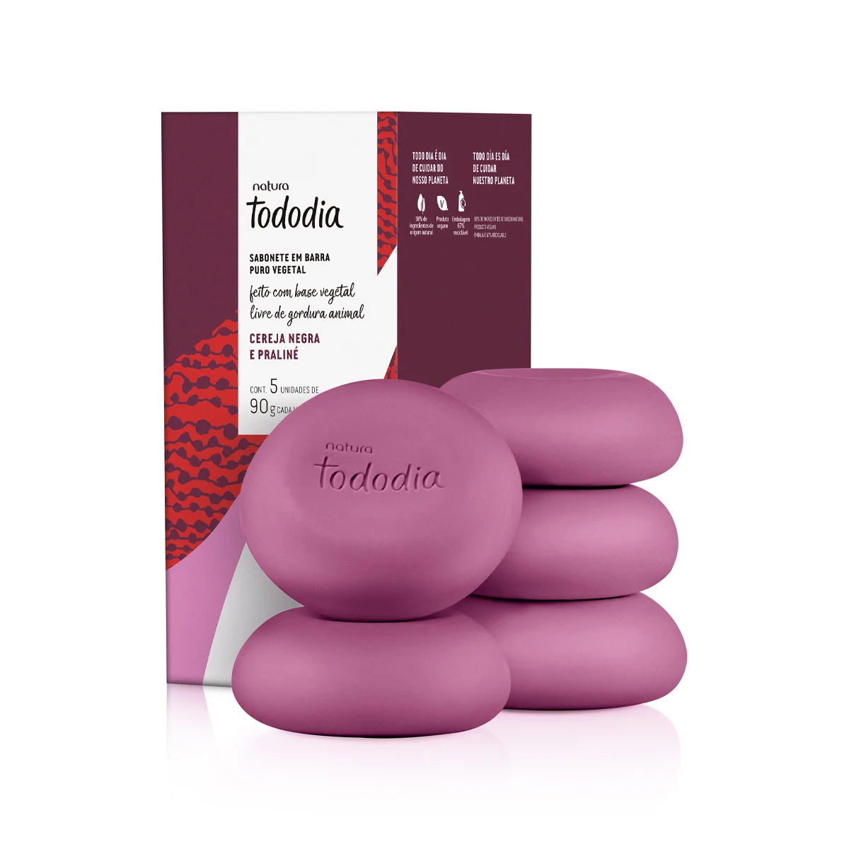 SET CEREZA NEGRA Y PRALINÉ TODODIA NATURA - 4
