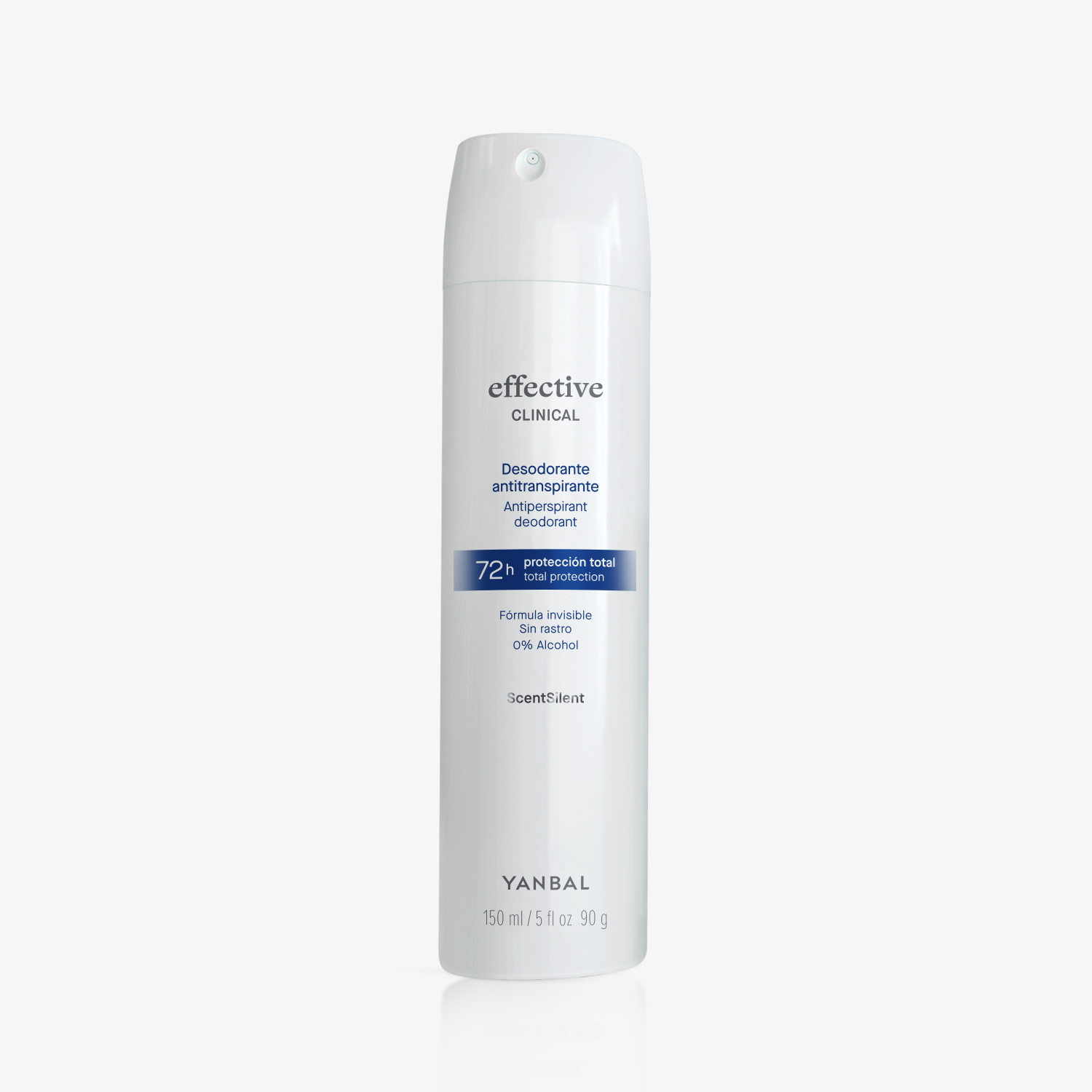 DESODORANTE ANTITRANSPIRANTE EFFECTIVE CLINICAL SPRAY/AEROSOL 150 ML - 1