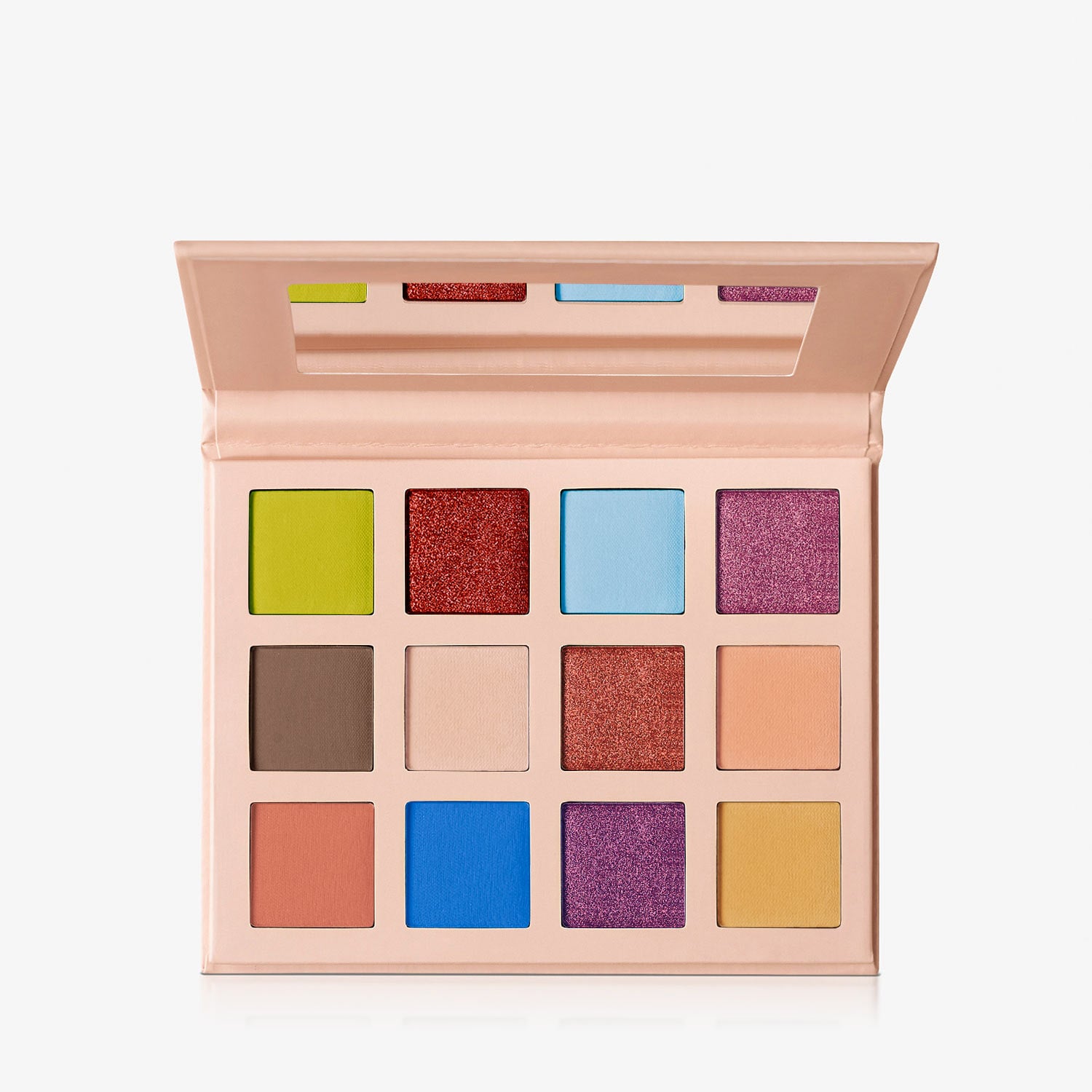 PALETA DE SOMBRAS ULTRA PIGMENTACIÓN LARGA DURACIÓN VIVA EL COLOR 11 G - 1