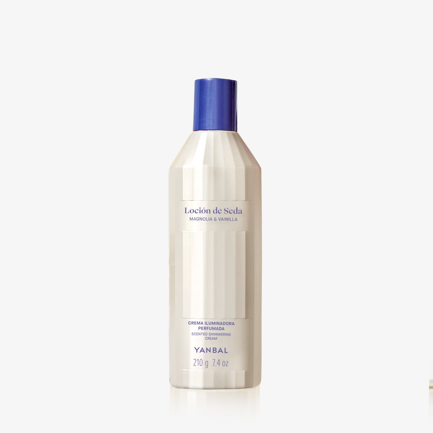 LOCION DE SEDA MAGNOLIA Y VAINILLA CREMA ILUMINADORA PERFUMADA 210 G - 1