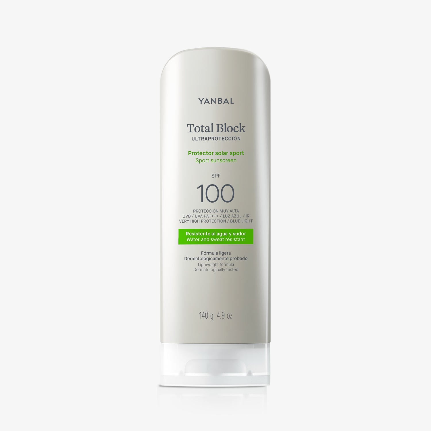 PROTECTOR SOLAR TOTAL BLOCK SPORT SPF 100 140 G - 1