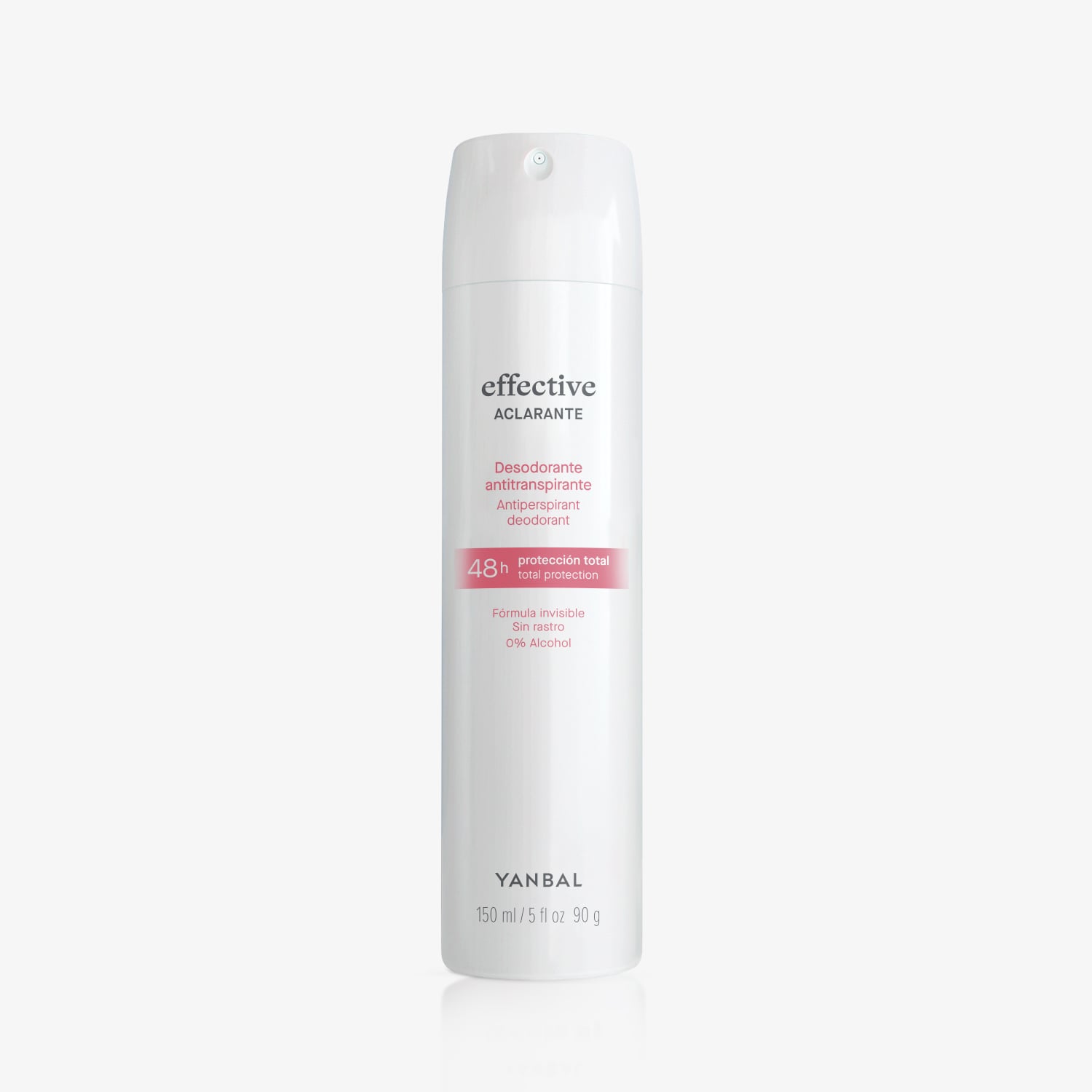 DESODORANTE ANTITRANSPIRANTE EFFECTIVE ACLARANTE SPRAY/AEROSOL 150 ML - 1