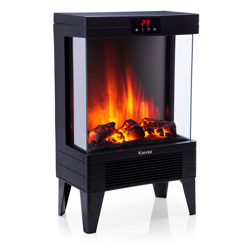 ESTUFA CHIMENEA ELECTRICA KENDAL KCE-96S - 1