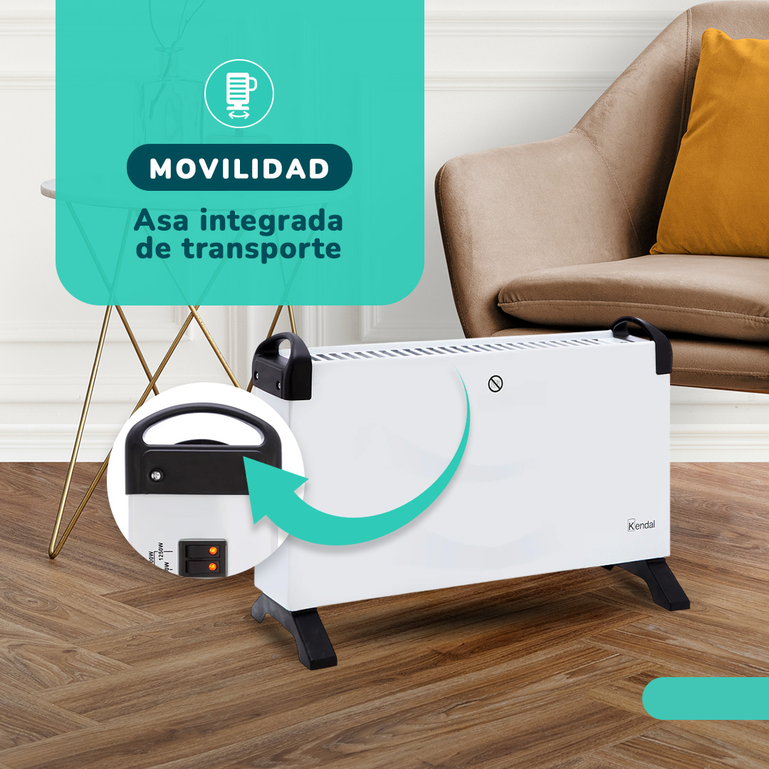 ESTUFA PANEL CONVECTOR KENDAL KCE-DL06 - 5
