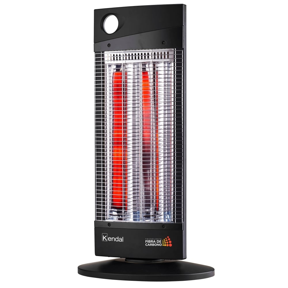 ESTUFA ELECTRICA FIBRA CARBONO KENDAL NSB-120K5 NEGRA 16 M2-1000W - 1