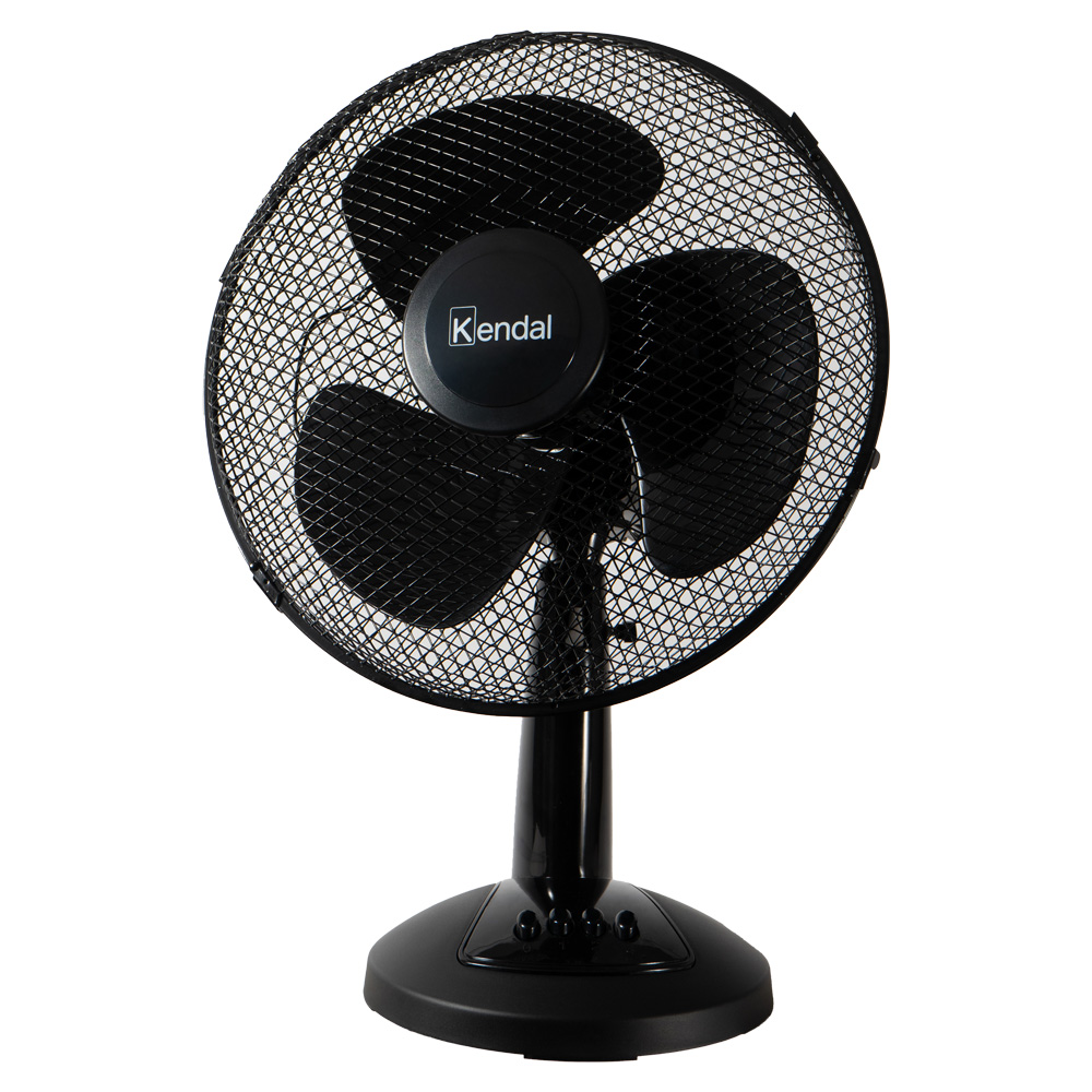 VENTILADOR SOBREMESA 12 PULGADAS KVS-12DN NEGRO - 2