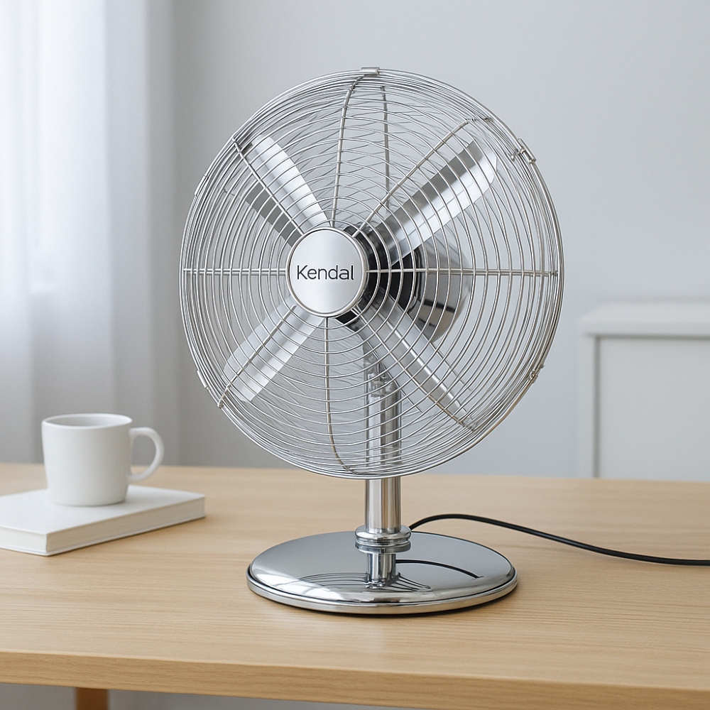VENTILADOR SOBREMESA 12 PULGADAS ZF1214D-II METÁLICO - 3