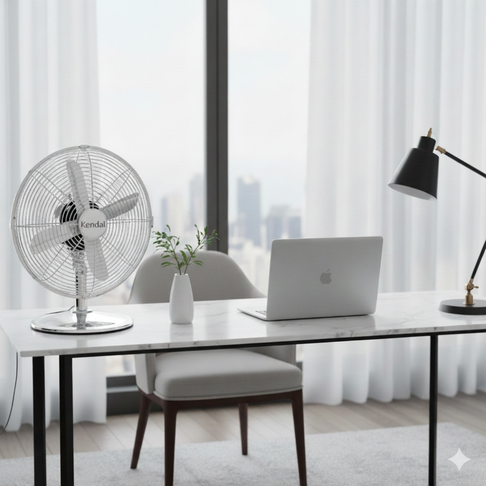 VENTILADOR SOBREMESA 12 PULGADAS ZF1214D-II METÁLICO - 4