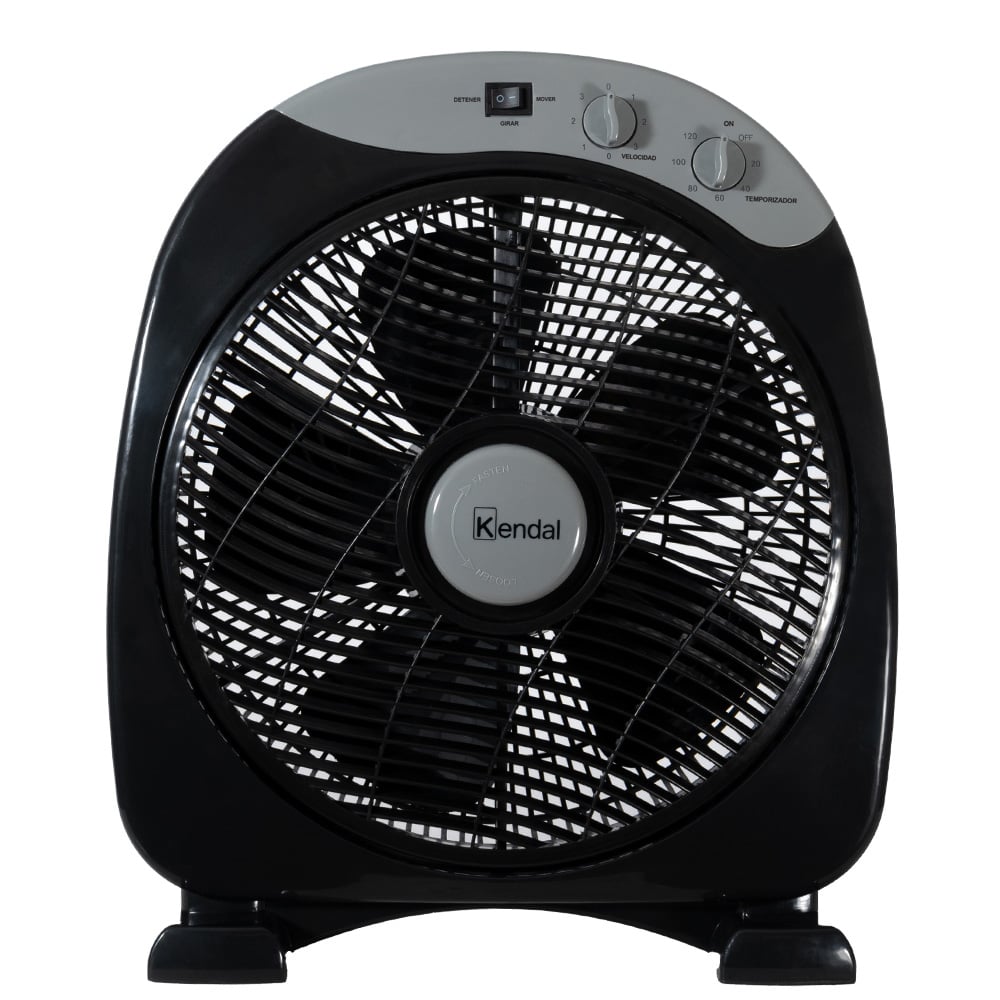 VENTILADOR SOBREMESA BOX 12 PULGADAS KF-12B3 NEGRO. - 1