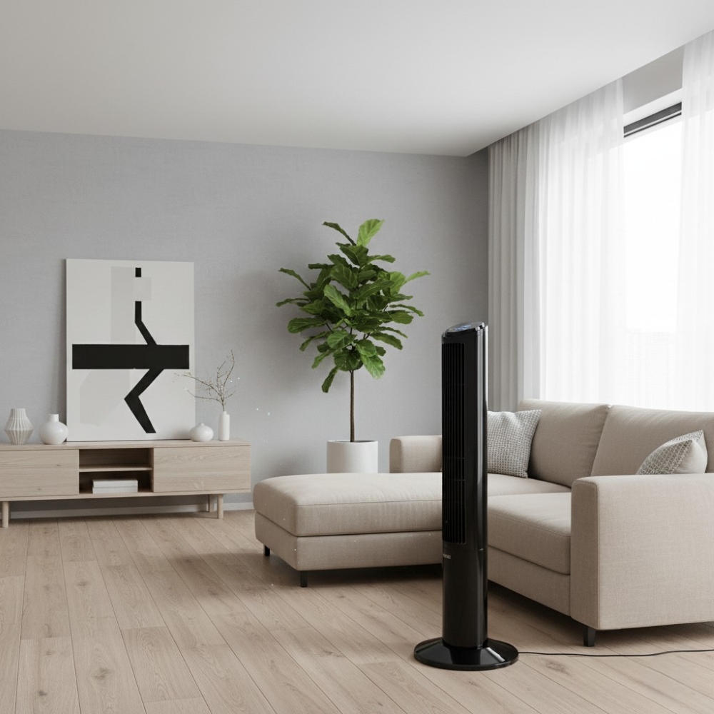 VENTILADOR DE TORRE CON WIFI 3 VELOCIDADES SILENCIOSO KVT-K4007KW - 6