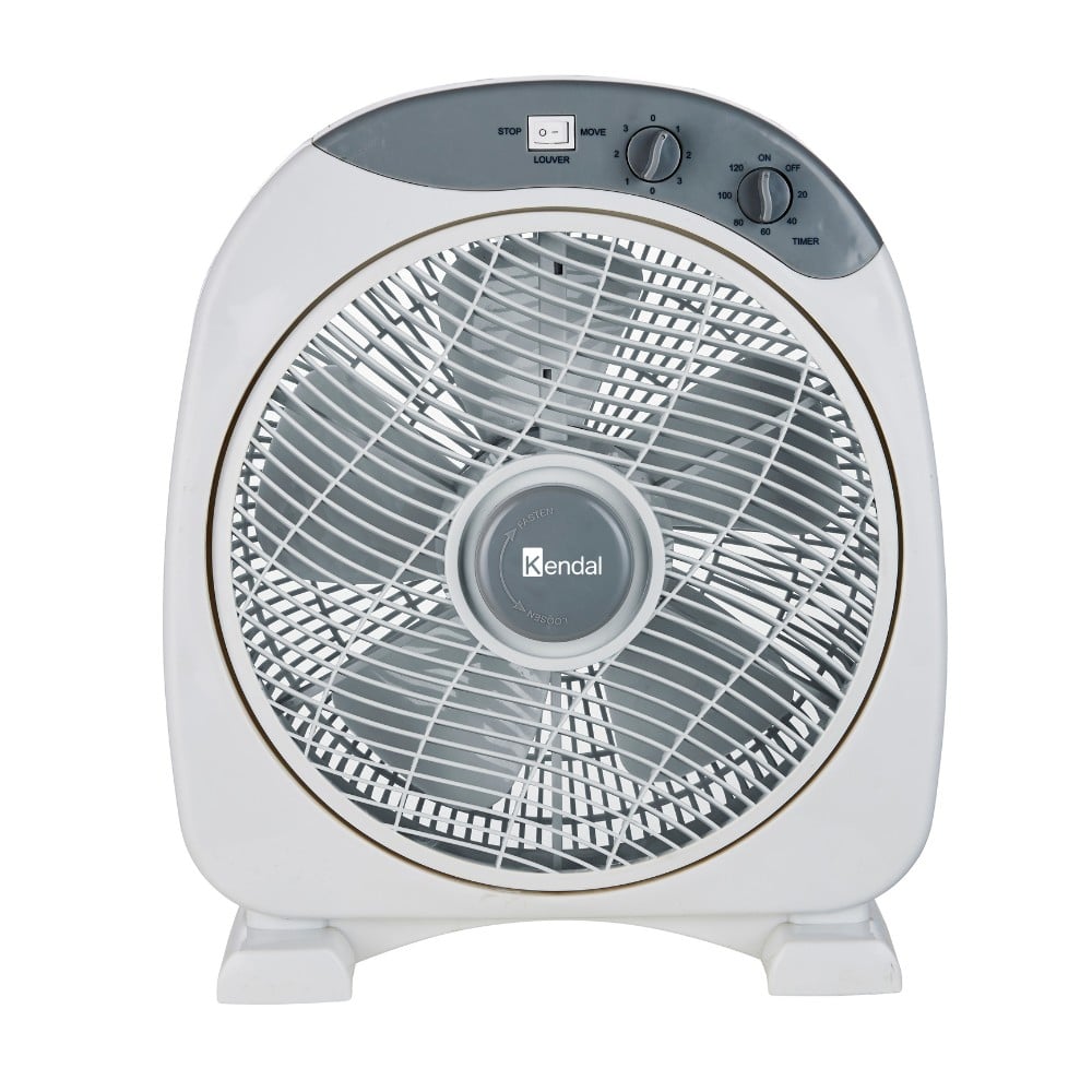VENTILADOR SOBREMESA BOX 12 PULGADAS CON TIMER KF-12B3 BLANCO - 1