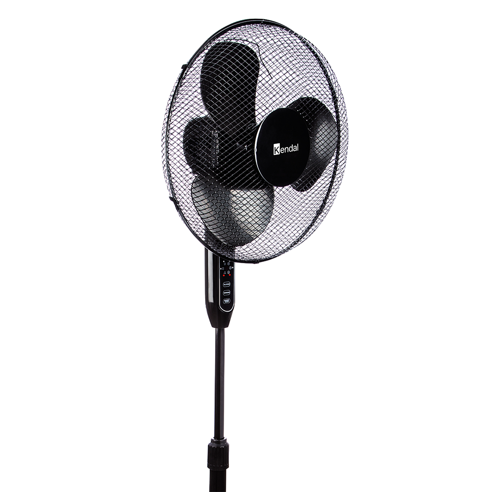 VENTILADOR PEDESTAL 16 PULGADAS KFR-16P NEGRO CON CONTROL REMOTO - 2