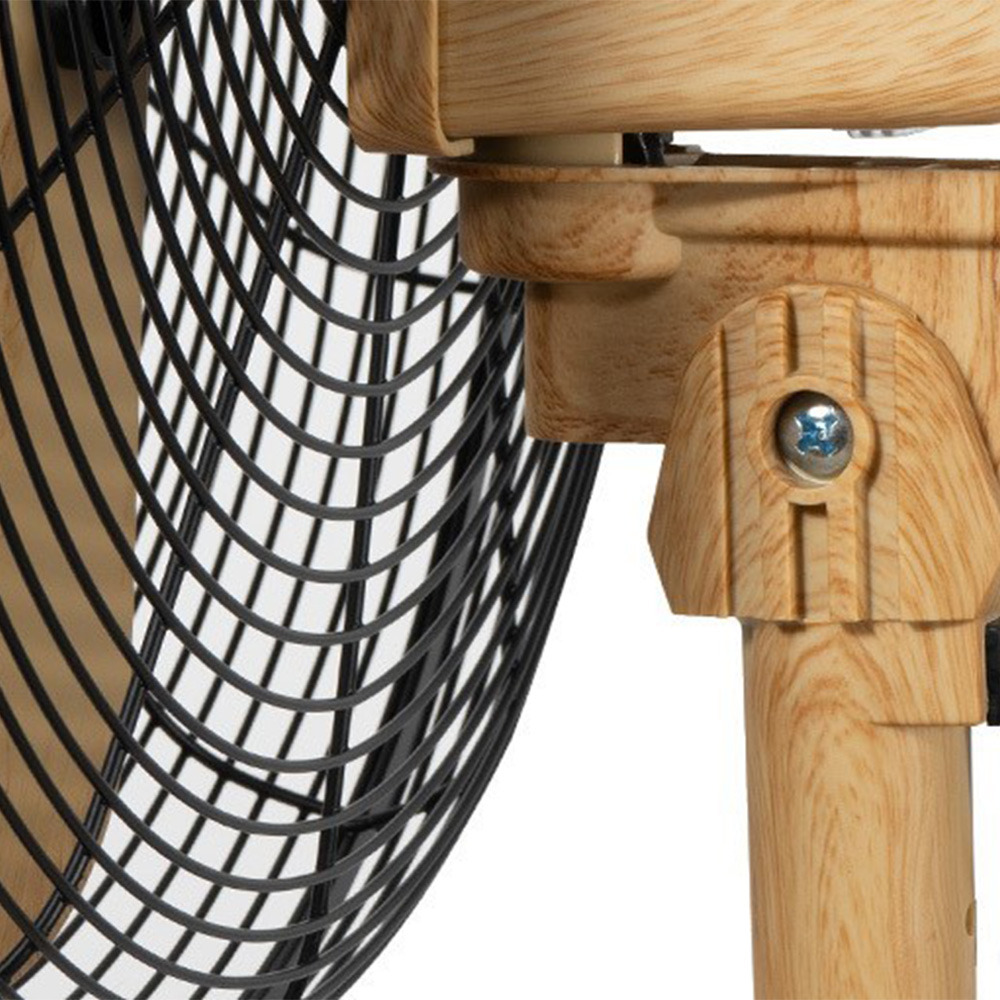 VENTILADOR SOBREMESA 12 PULGADAS KZF-1214DF MADERA. - 2