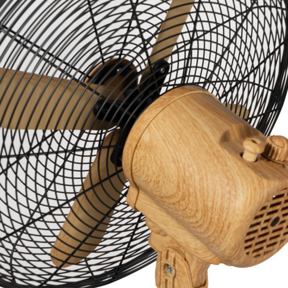 VENTILADOR SOBREMESA 12 PULGADAS KZF-1214DF MADERA. - 3
