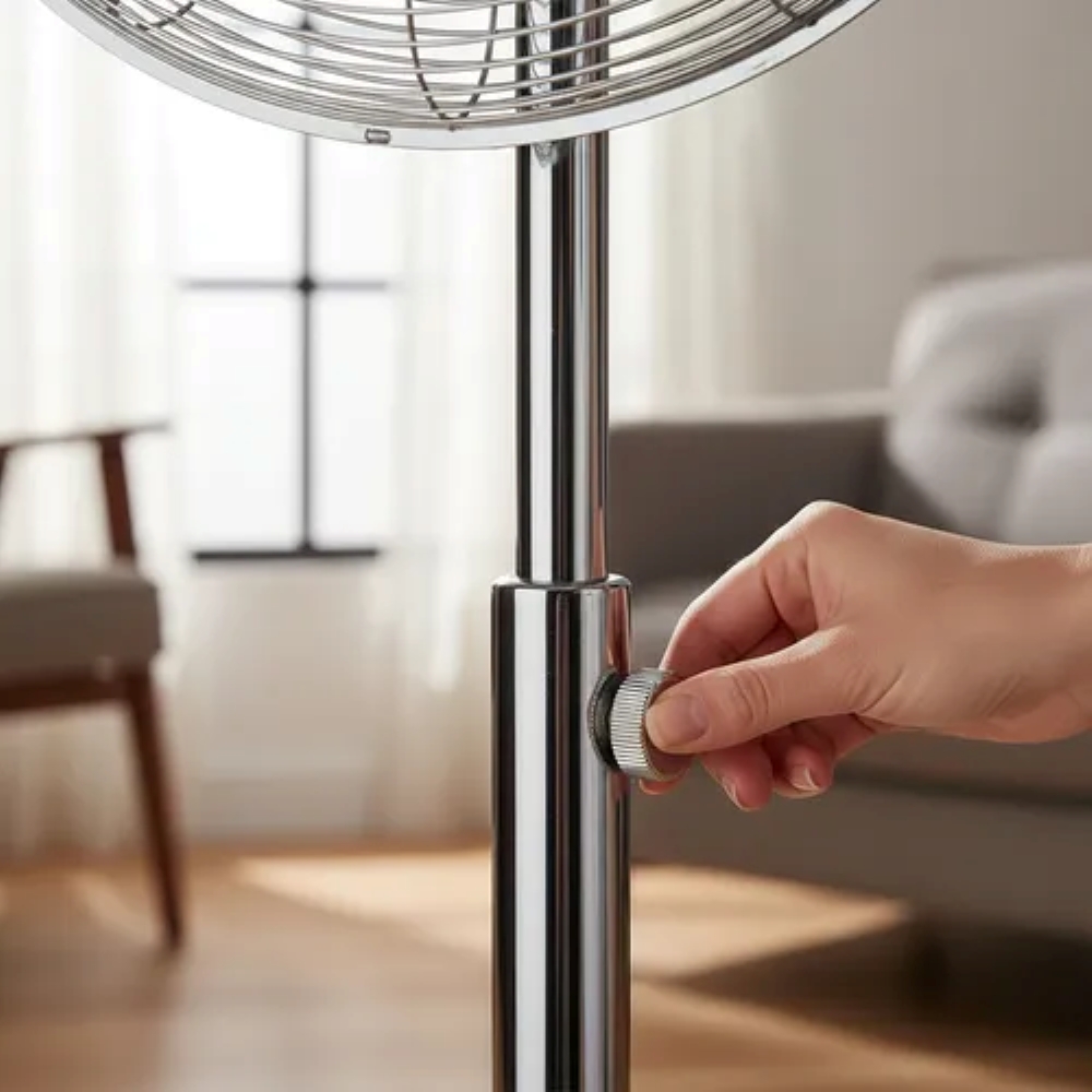 VENTILADOR PEDESTAL 16 PULGADAS ZF1616-II METÁLICO. - 3